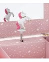 Caja Musical Joyero Infantil con Unicornio de Papel y Cartón