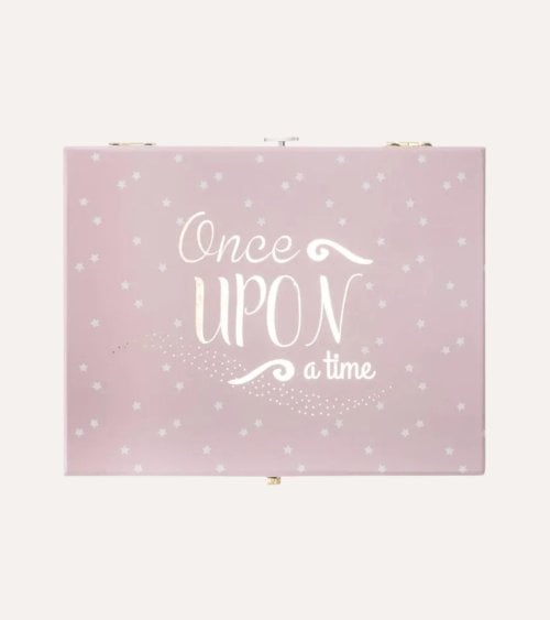 Caja Musical Joyero Infantil con Unicornio de Papel y Cartón