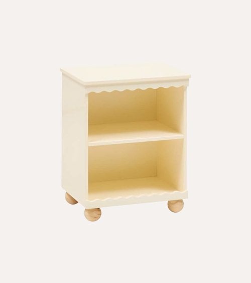 Mesita de Noche Infantil Bouli con 2 Compartimientos de MDF