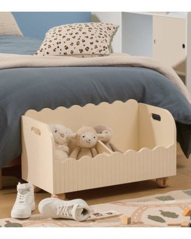 Baúl Infantil Bouli con 2 Compartimientos de MDF