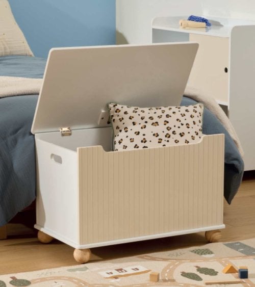 Baúl Infantil Bouli con Tapa de MDF