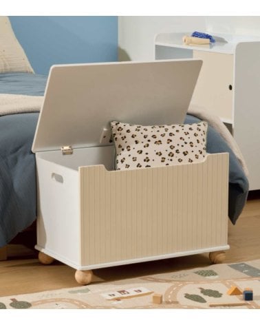 Baúl Infantil Bouli con Tapa de MDF