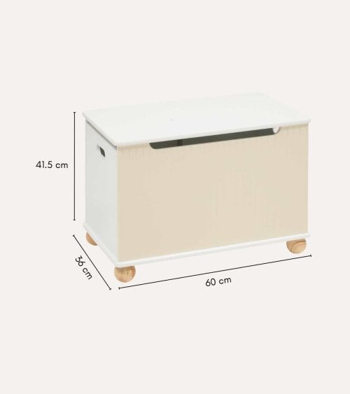 Baúl Infantil Bouli con Tapa de MDF
