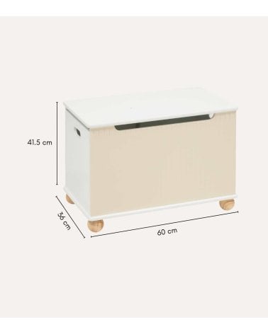 Baúl Infantil Bouli con Tapa de MDF