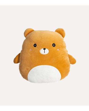 Peluche Squishy Infantil Oso Pardo de Poliéster