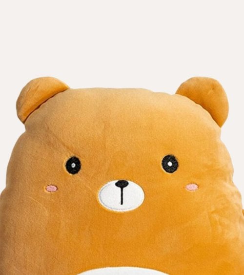 Peluche Squishy Infantil Oso Pardo de Poliéster
