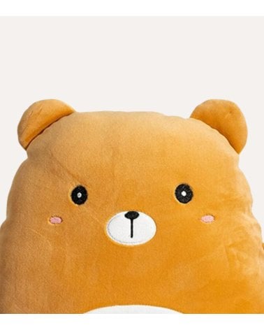 Peluche Squishy Infantil Oso Pardo de Poliéster