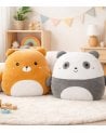 Peluche Squishy Infantil Oso Panda de Poliéster