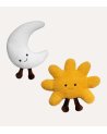 Peluche Infantil Sol o Luna de Borreguillo