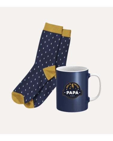 Set de Taza con Calcetines para El Mejor Papá