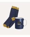 Set de Taza con Calcetines para El Mejor Papá