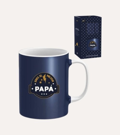 Set de Taza con Calcetines para El Mejor Papá