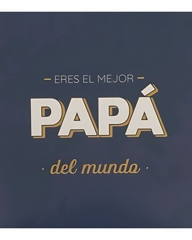 Tarjeta de Felicitaciones para Papá con Sobre