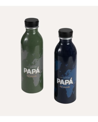Botella Termo para Papá de Aluminio