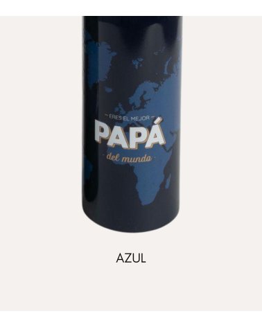Botella Termo para Papá de Aluminio