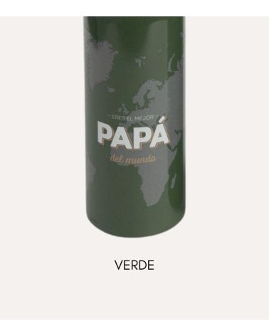 Botella Termo para Papá de Aluminio
