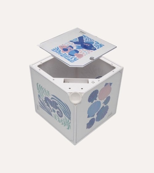 Marco de Fotos Cubo Giratorio Juno para 6 Fotos