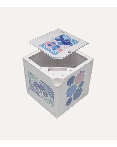 Marco de Fotos Cubo Giratorio Juno para 6 Fotos