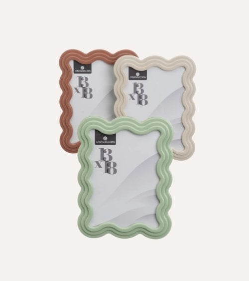 Marco de Fotos Waves de ABS y Cristal