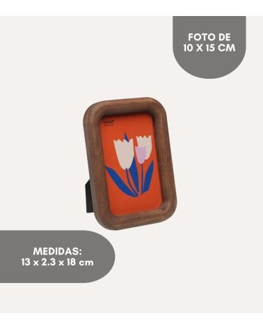 Marco de Fotos Couvet de Madera de Mango