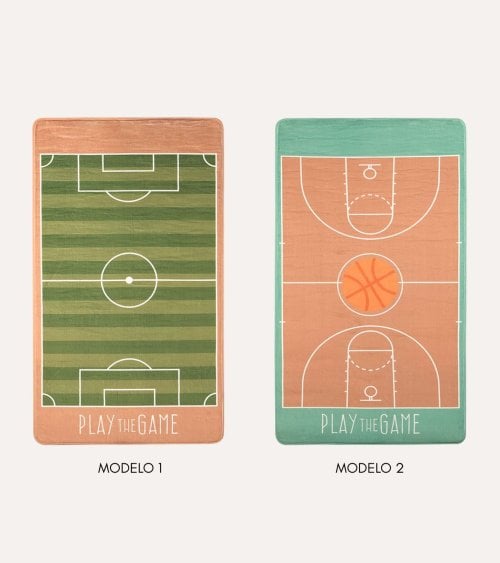 Alfombra Infantil Deporte con Antideslizante