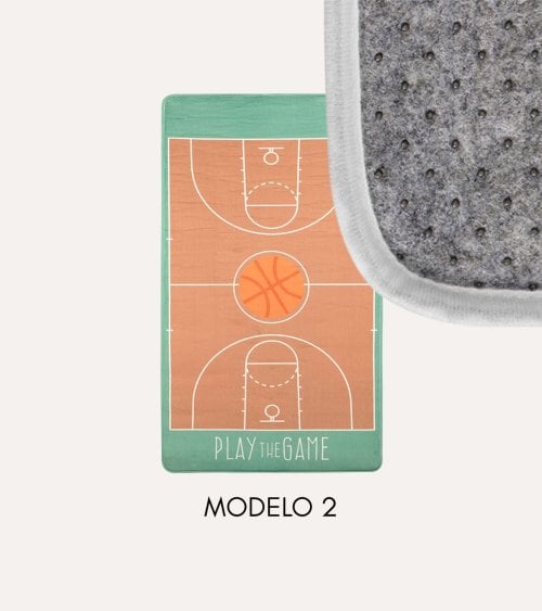 Alfombra Infantil Deporte con Antideslizante