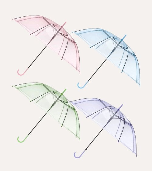 Paraguas Infantil de Plástico Tintado