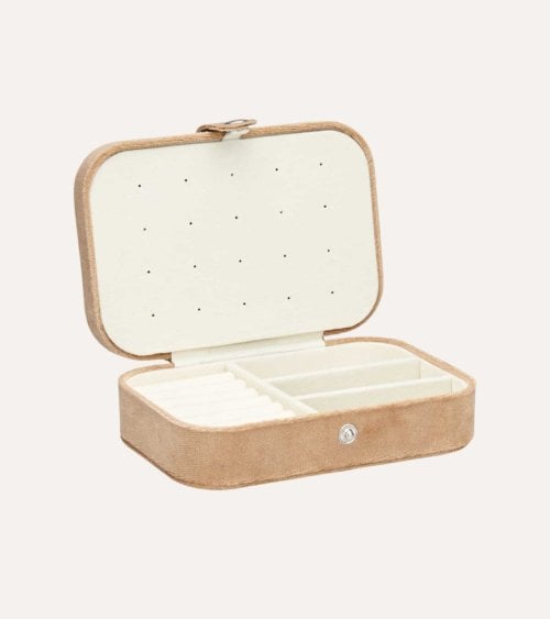 Joyero Bronze Caja de Efecto Terciopelo