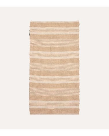 Alfombra A Rayas de 100% Algodón