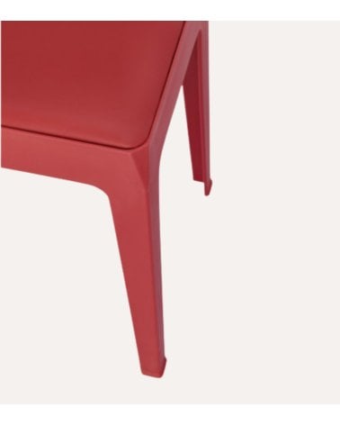 Taburete Bunny de Cuero Sintético y Plástico