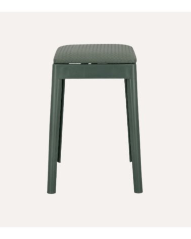 Taburete Scooby de Cuero Sintético y Plástico