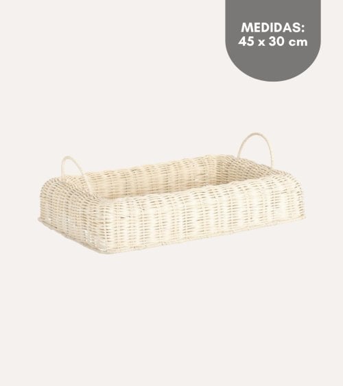 Bandeja Cesta Irele de Ratán