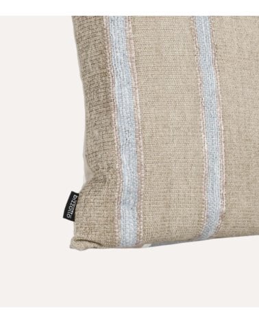 Cojín Jawla A Rayas de Algodón y Poliéster