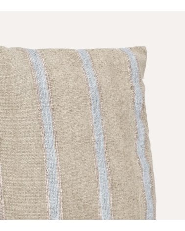 Cojín Jawla A Rayas de Algodón y Poliéster