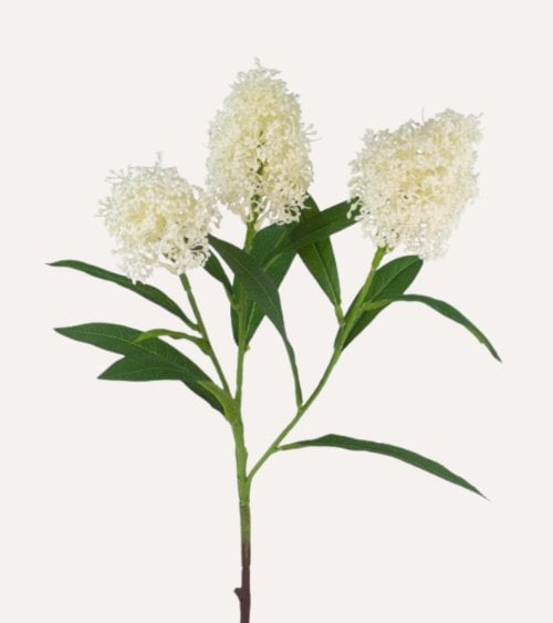 Rama Decorativa Skimmia de Poliéster y Plástico