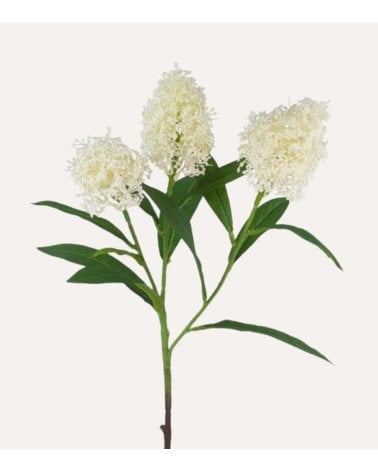 Rama Decorativa Skimmia de Poliéster y Plástico