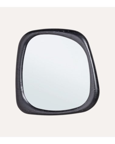 Espejo de Pared Irregular Otilia Chapado en Madera de Roble