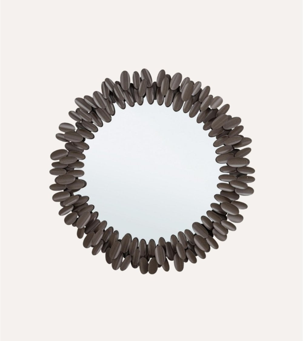 Espejo de Pared Mirat Dark de Acero