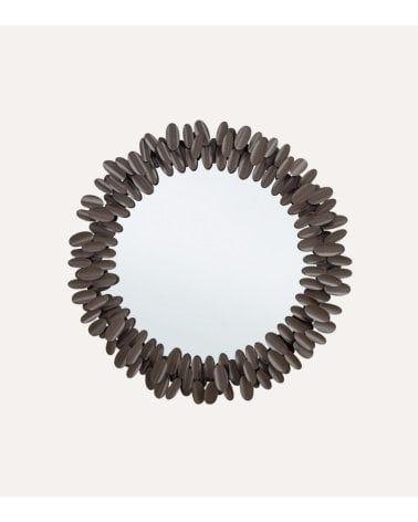 Espejo de Pared Mirat Dark de Acero