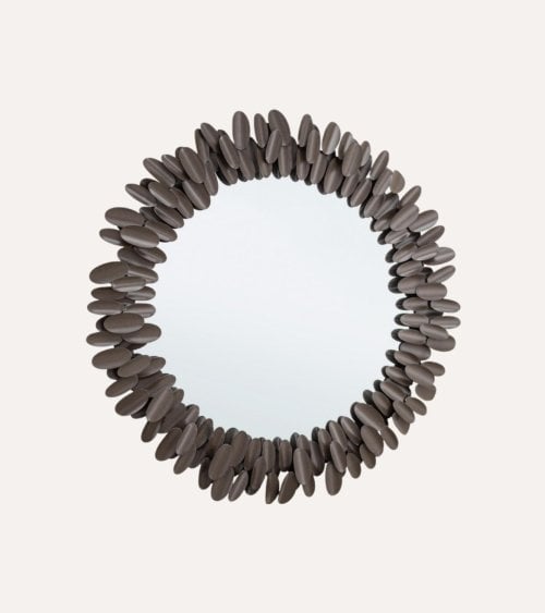 Espejo de Pared Mirat Dark de Acero