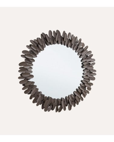 Espejo de Pared Mirat Dark de Acero