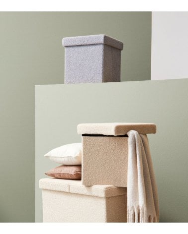 Puff Plegable Joris de Borreguillo