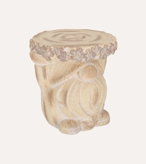 Macetero Gnomo con Efecto Madera de Magnesia