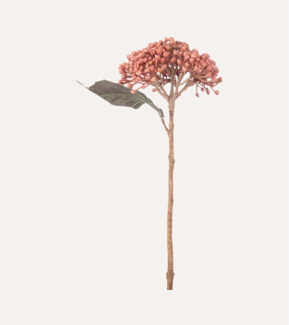 Rama Decorativa Hortensia de Poliéster