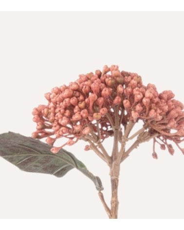 Rama Decorativa Hortensia de Poliéster