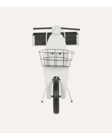 Portamacetas Scooter Primaveral de Metal