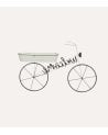 Portamacetas Bicicleta Welcome de Metal