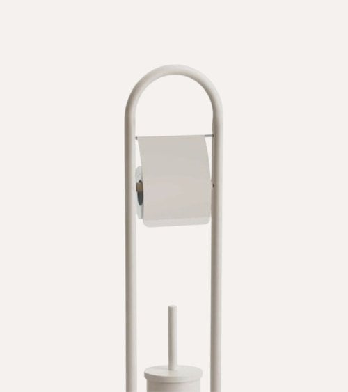 Portarrollos de Baño Arco Natura con Escobillero de Metal