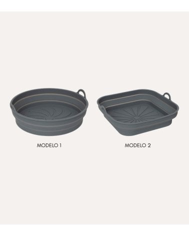 Cesta para Freidora de Aire Heat con Asas de Silicona