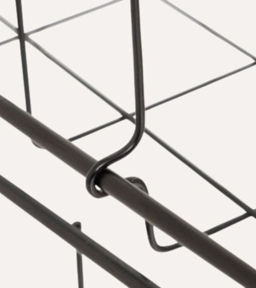 Cesta de Almacenaje Colgante Spacy de Acero
